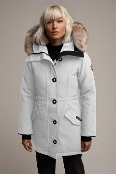 Chamarras Canada Goose Mujer México - Rossclair Abrigos Blancos XK9381764